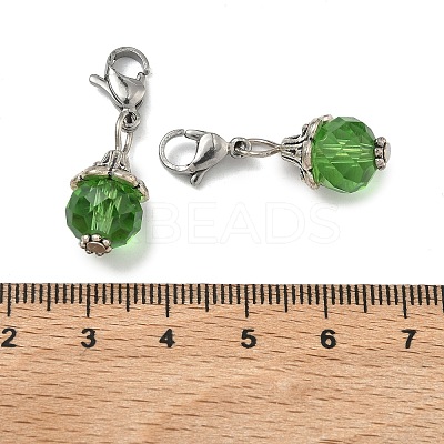 Glass Pendants HJEW-PH01287-14-1