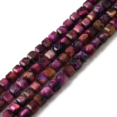 Natural Tiger Eye Beads Strands G-F797-A16-01A-1