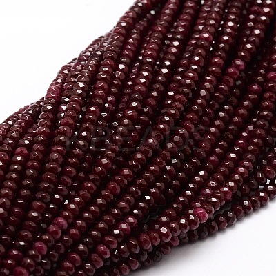 Dyed Natural Malaysia Jade Rondelle Beads Strands LS-G-E316-2x4mm-20-1