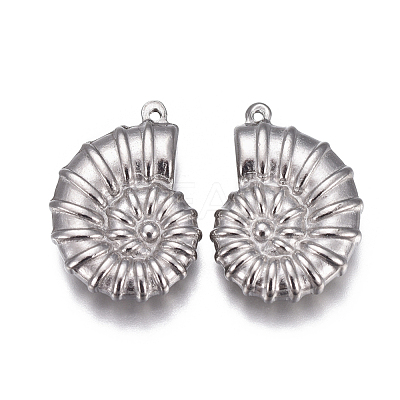 Tarnish Resistant 304 Stainless Steel Pendants STAS-F207-13P-1