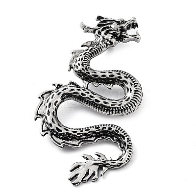 Tibetan Style Alloy Pendants TIBE-L012-039AS-01-1