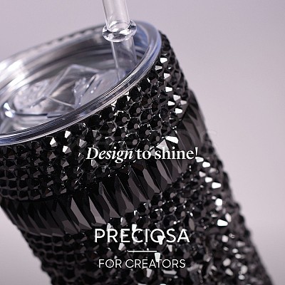 Preciosa® Crystal Hotfix Flatback Stones Y-PRC-HSS12-10210-1