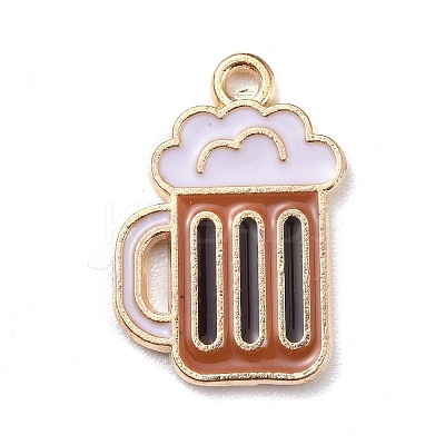 Alloy Enamel Pendants X-ENAM-M044-18LG-1