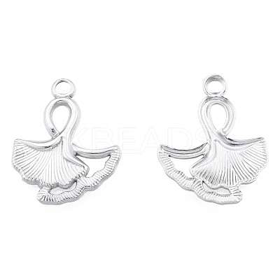 Non-Tarnish 201 Stainless Steel Pendants STAS-N098-253P-1