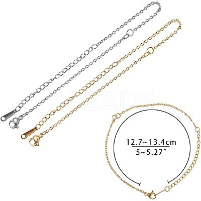 201 Stainless Steel Bracelet Making STAS-UN0001-29-1
