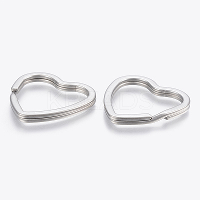 Tarnish Resistant 304 Stainless Steel Split Key Rings X-STAS-P197-034P-1