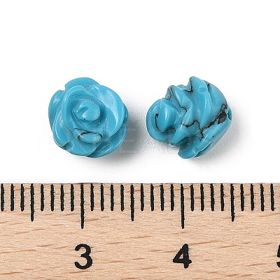 Synthetic Turquoise Beads G-O156-A-26-1
