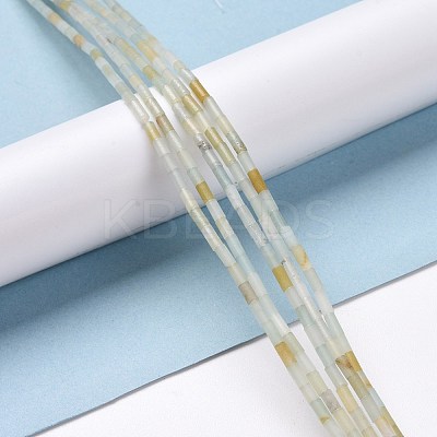 Natural Flower Amazonite Beads Strands G-M389-16-1