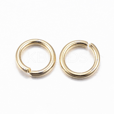 304 Stainless Steel Open Jump Rings X-STAS-H558-04G-1