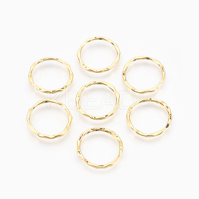 Tibetan Style Linking Rings PALLOY-A017-AG-LF-1