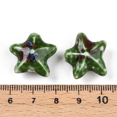 Handmade Porcelain Beads PORC-N008-09K-1