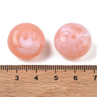 Two Tone Acrylic Beads AC-CBABA33-01J-1