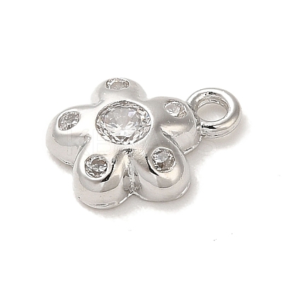 Brass Micro Pave Cubic Zirconia Pendants LS-KK-K371-03P-1
