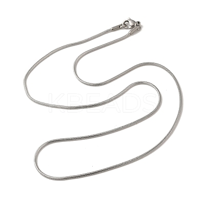 Tarnish Resistant 304 Stainless Steel Chain Necklaces LS-NJEW-R223-09-1