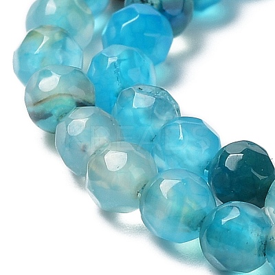 Natural Agate Beads Strands G-Q1000-02H-1