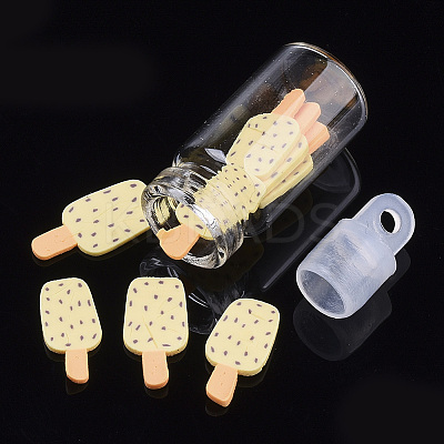 Handmade Polymer Clay Nail Art Decoration Accessories MRMJ-S046-008D-1