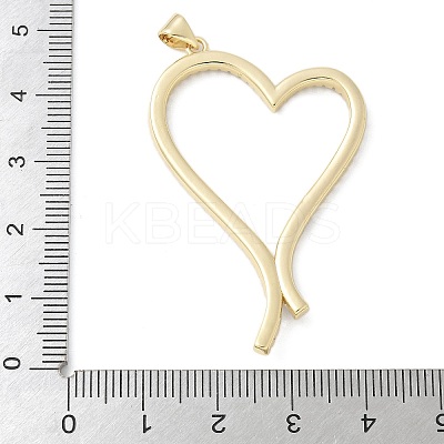 Brass Micro Pave Cubic Zirconia Pendants KK-K298-14G-04-1