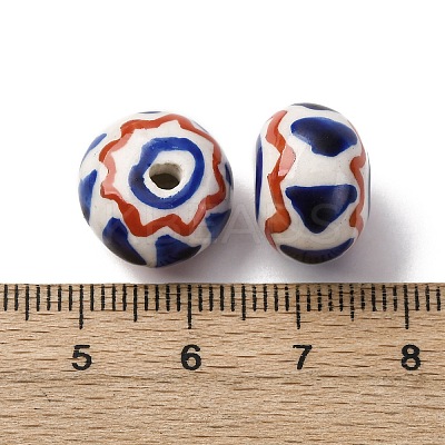 Handmade Porcelain Beads PORC-Q004-01B-1