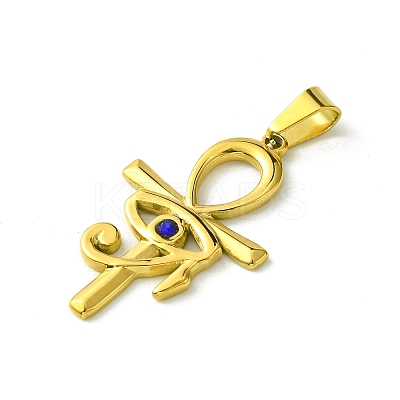 PVD Vacuum Plating 304 Stainless Steel Pendants STAS-H192-03G-01-1