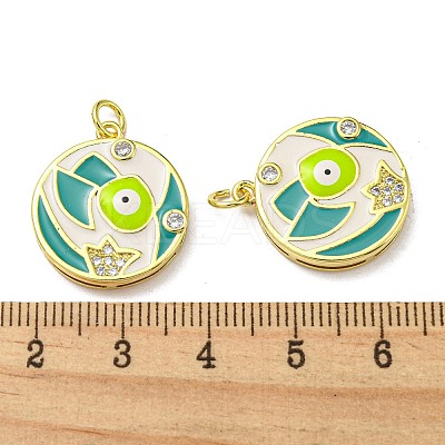 Real 18K Gold Plated Brass Pendants KK-L209-009G-02-1