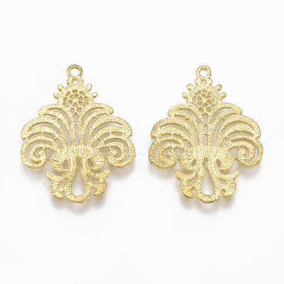Brass Pendants KK-S349-080-NF-1