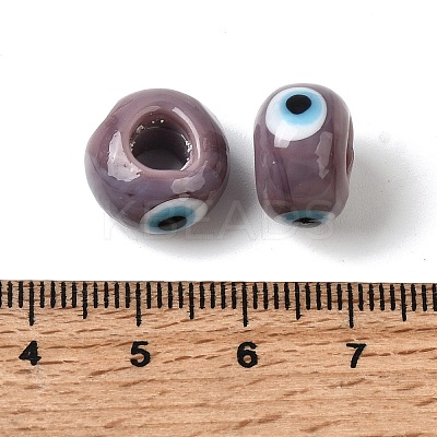 Handmade Evil Eye Lampwork Beads LAMP-A153-08-08-1