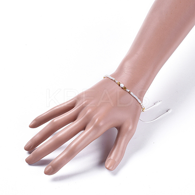 Adjustable Nylon Thread Braided Beads Bracelets BJEW-JB04379-01-1
