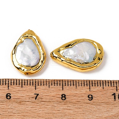 Natural Baroque Pearl Keshi Pearl Beads PEAR-F010-11G-1