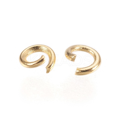 304 Stainless Steel Open Jump Rings STAS-P212-19G-01-1
