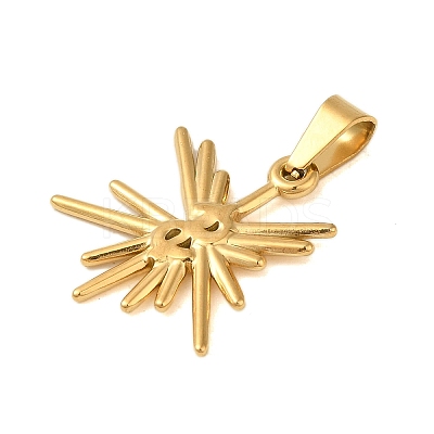 Ion Plating(IP) 304 Stainless Steel Pendants STAS-C103-28G-1