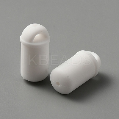 Bottle Food Grade Eco-Friendly Silicone Beads SIL-WH0006-20A-1
