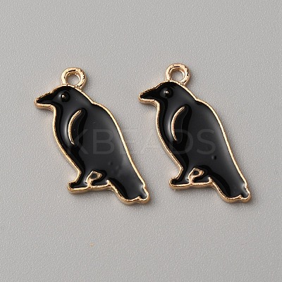 Alloy Enamel Pendants ENAM-WH0057-46B-1