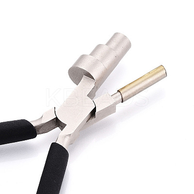 65# Steel Concave and Round Nose Pliers with Non-Slip Comfort Grip Handles TOOL-N008-03-1