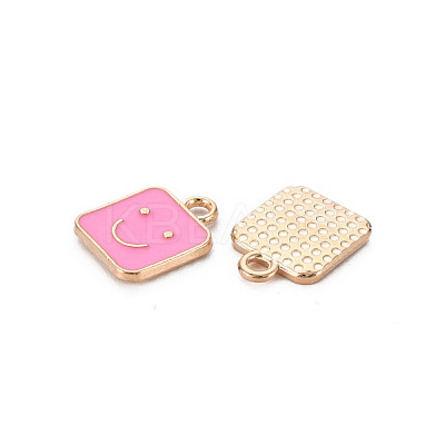 Alloy Enamel Charms ENAM-T016-13D-RS-1