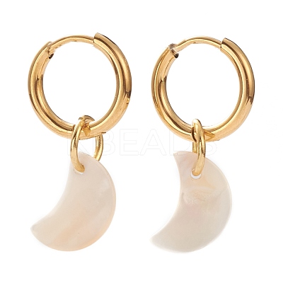PVD Vacuum Plating 304 Stainless Steel Huggie Hoop Earrings EJEW-JE04404-01-1