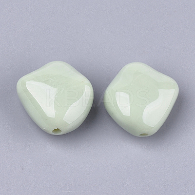 Acrylic Beads X-OACR-S029-058C-1