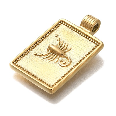 PVD Vacuum Plating 304 Stainless Steel Pendants STAS-S148-31H-G-1