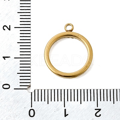 304 Stainless Steel Pendants STAS-B128-14B-G-1