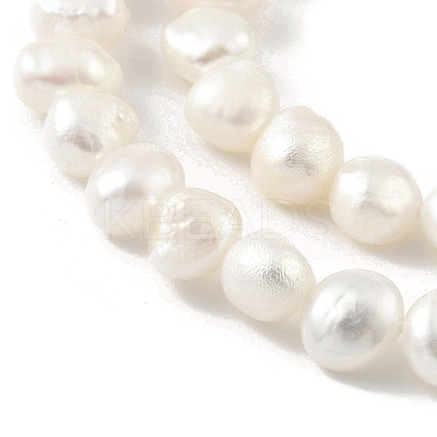 Natural Cultured Freshwater Pearl Beads Strands PEAR-A006-08H-1