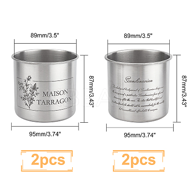 Stainless Steel Plant Pots TOOL-UN0001-02P-1