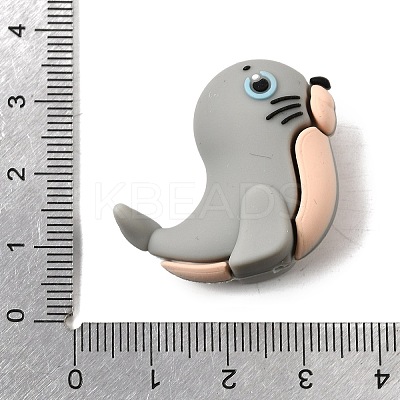 Marine Theme Silicone Beads SIL-D013-01B-1