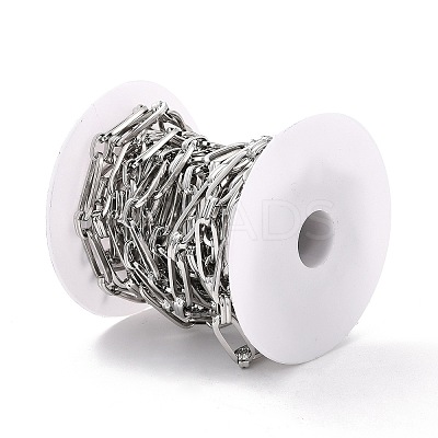 Tarnish Resistant 304 Stainless Steel Link Chains CHC-C020-06P-01-NR-1