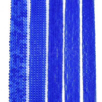 Transparent Glass Beads Strands EGLA-A044-T6mm-MD31-1