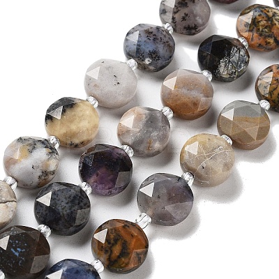 Natural African Opal Beads Strands G-NH0004-045-1