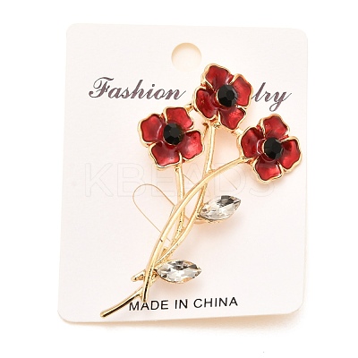 Alloy Brooches JEWB-B001-07KCG-1