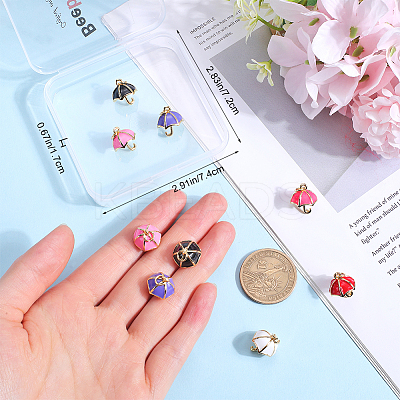 10Pcs Real 18K Gold Plated Brass Charms KK-BBC0014-86-1