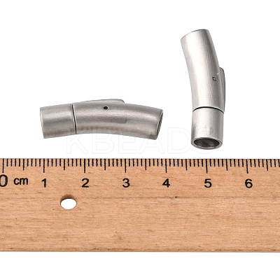Tarnish Resistant 304 Stainless Steel Bayonet Clasps STAS-F131-22P-1