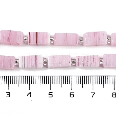 Handmade Lampwork Beads Strands LAMP-Q037-01A-02-1