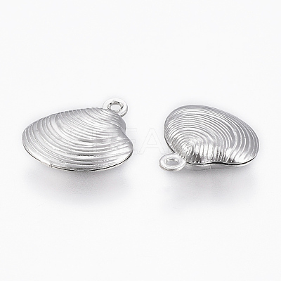 Non-Tarnish 304 Stainless Steel Charms X-STAS-P175-38P-1