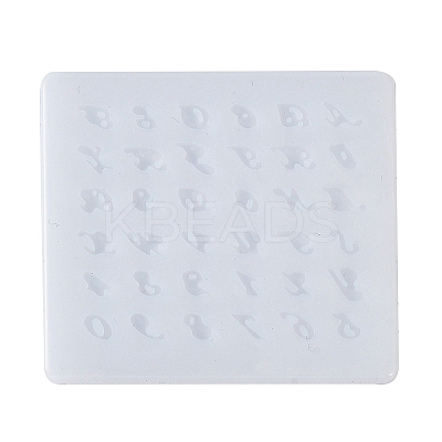 Number Letter DIY Silicone Molds SIMO-H019-04D-1